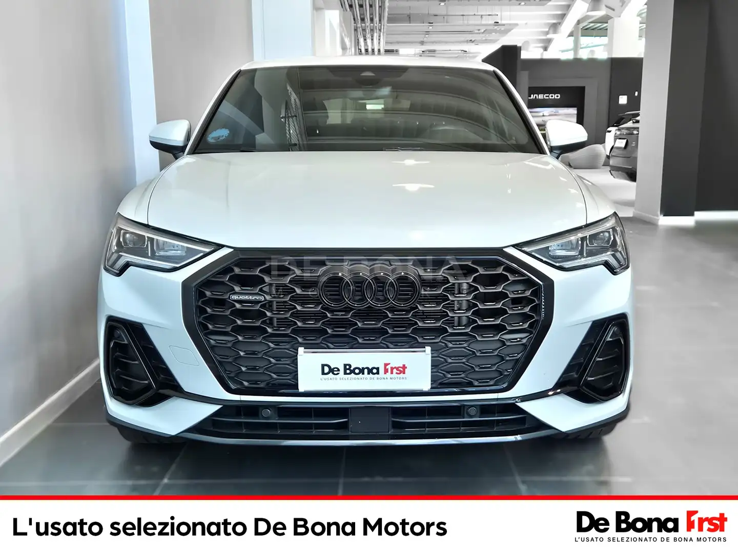 Audi Q3 sportback 45 2.0 tfsi s line edition quattro 245cv Bianco - 2