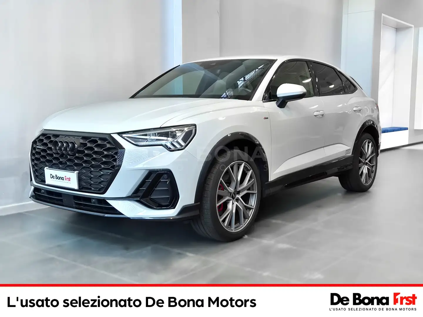 Audi Q3 sportback 45 2.0 tfsi s line edition quattro 245cv Bianco - 1