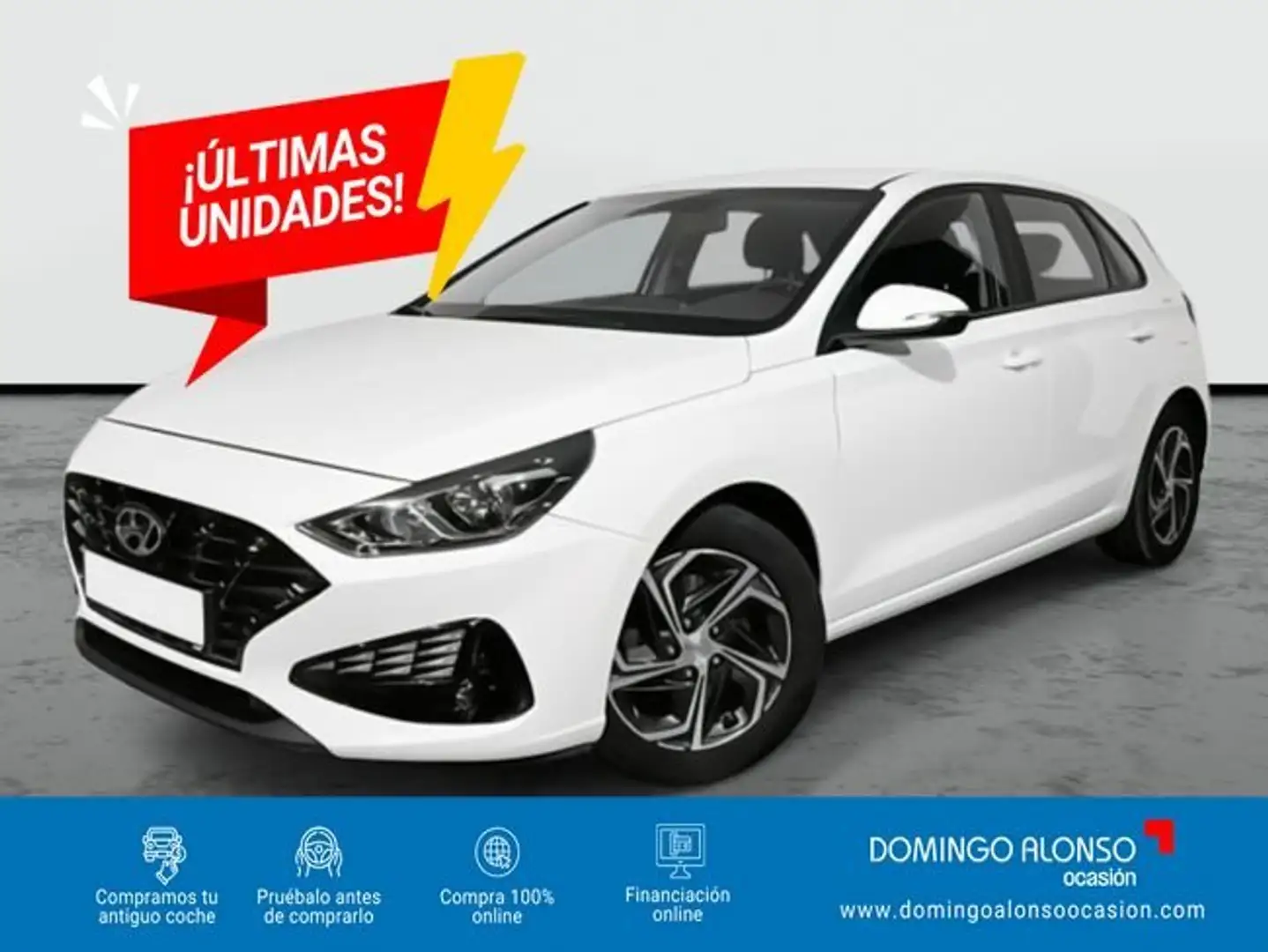 Hyundai i30 FL 1.0 T-GDi 88,3 kW (120 CV) MT6 2WD Sense + Blanco - 1