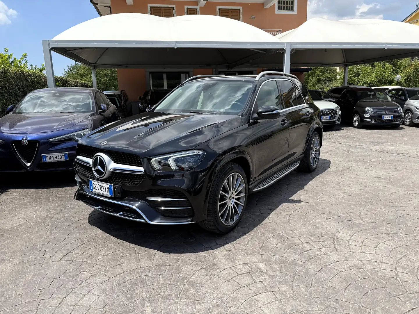 Mercedes-Benz GLE 300 d Premium 4matic 7 posti iva esposta Nero - 2