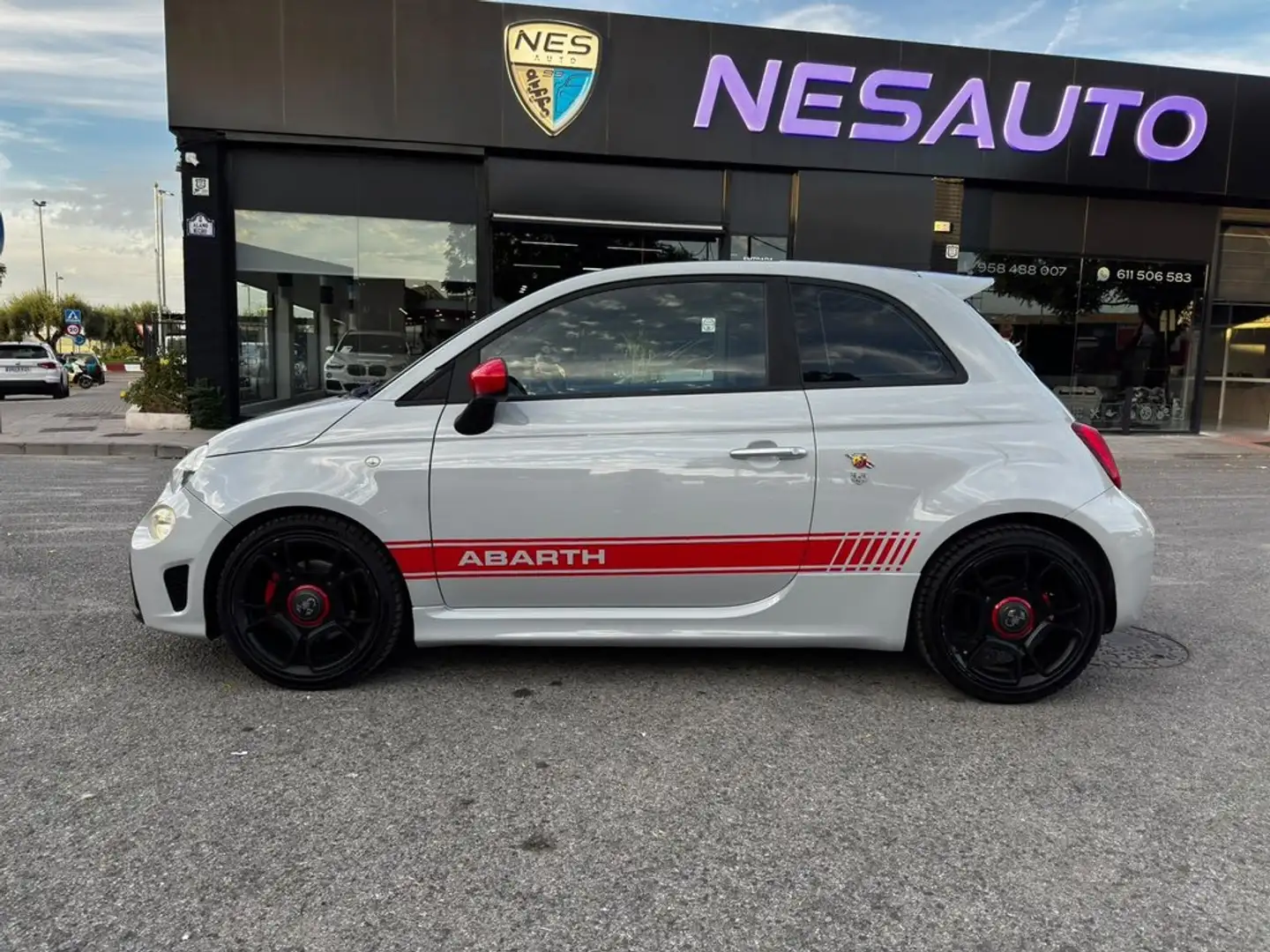 Abarth 500 1.4 16v T-Jet 595 118kW Pista E6D Gris - 2