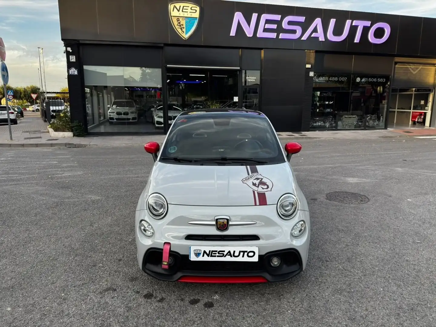 Abarth 500 1.4 16v T-Jet 595 118kW Pista E6D Gris - 1