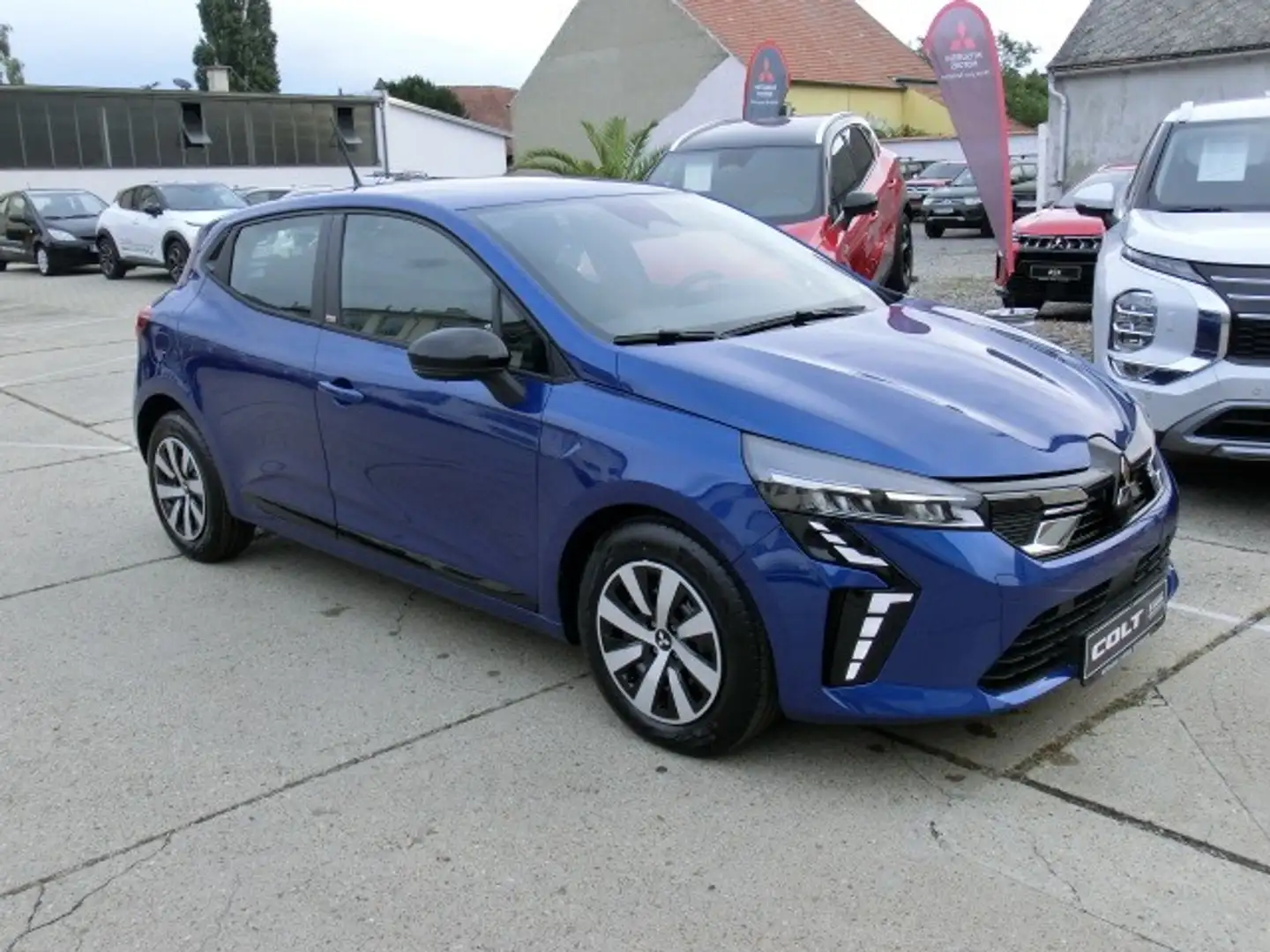 Mitsubishi Colt 1,0 MPI-T Invite Blau - 1