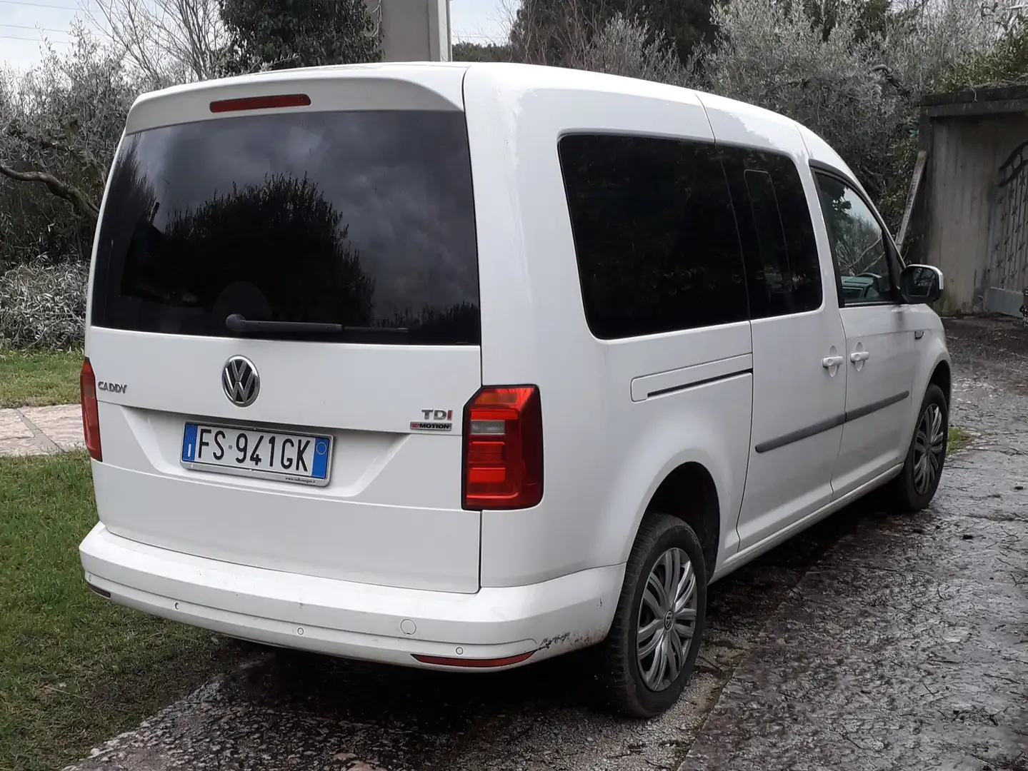 Volkswagen Caddy Life Bianco - 1