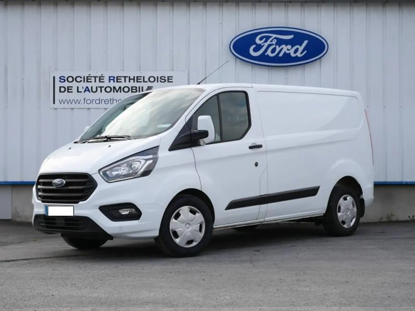 Ford Transit Custom 340 L1H1 2.0 EcoBlue 170 S\u0026S Trend Business B Blanc - 1