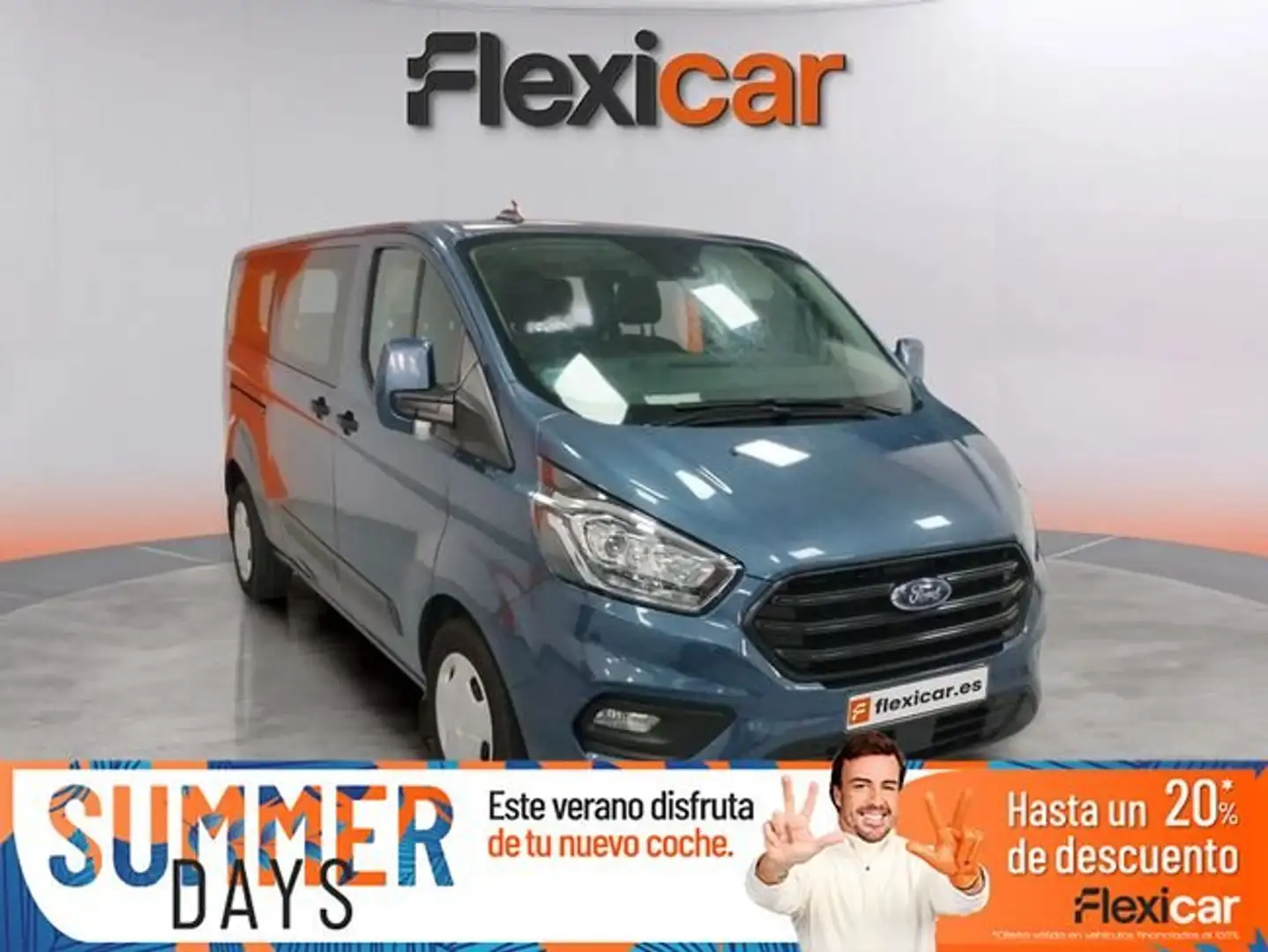 Ford Tourneo Custom 2.0+EcoBlue+100kW+%28136CV%29+L1+Trend+Auto Azul - 1