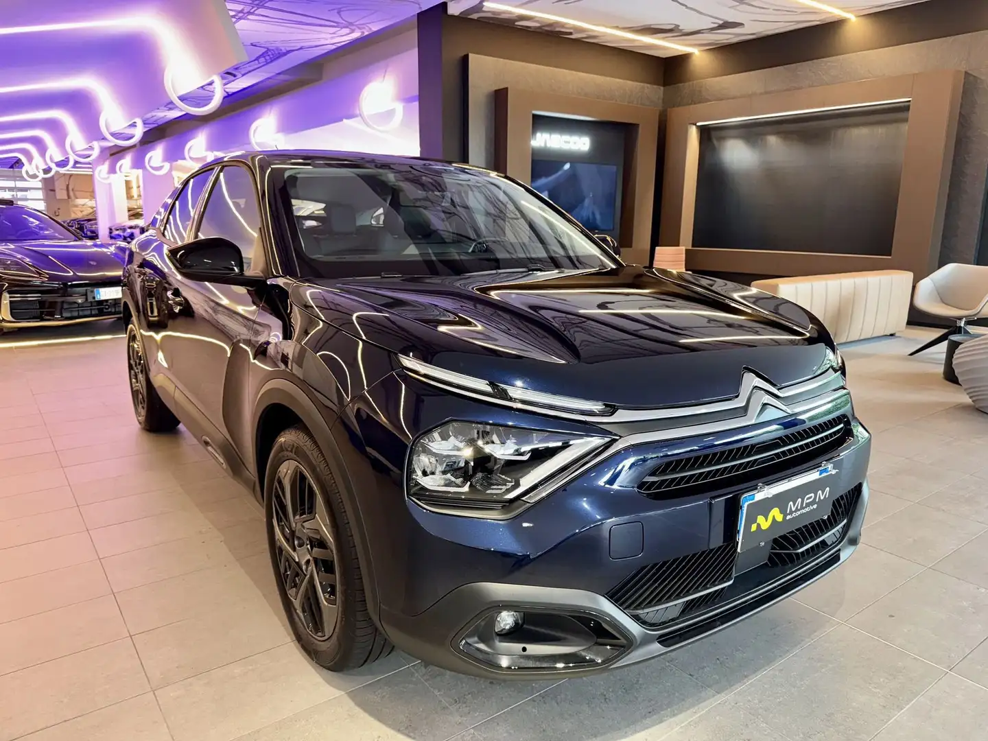 Citroen C4 1.2 PURETECH 130CV SES MAX BENZ Blau - 1
