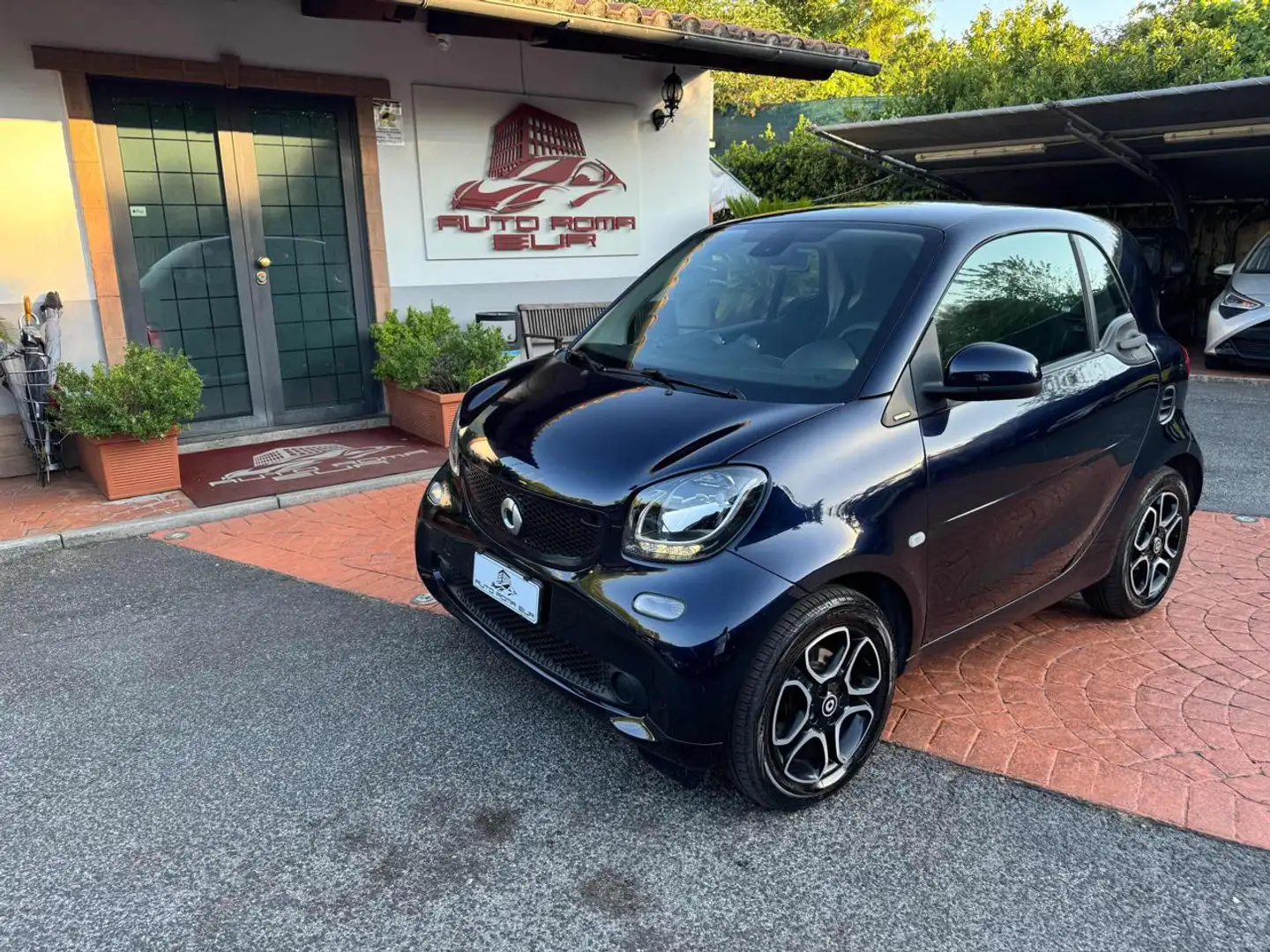 smart forTwo 90 0.9 Turbo twinamic parisblue Passion Blauw - 1