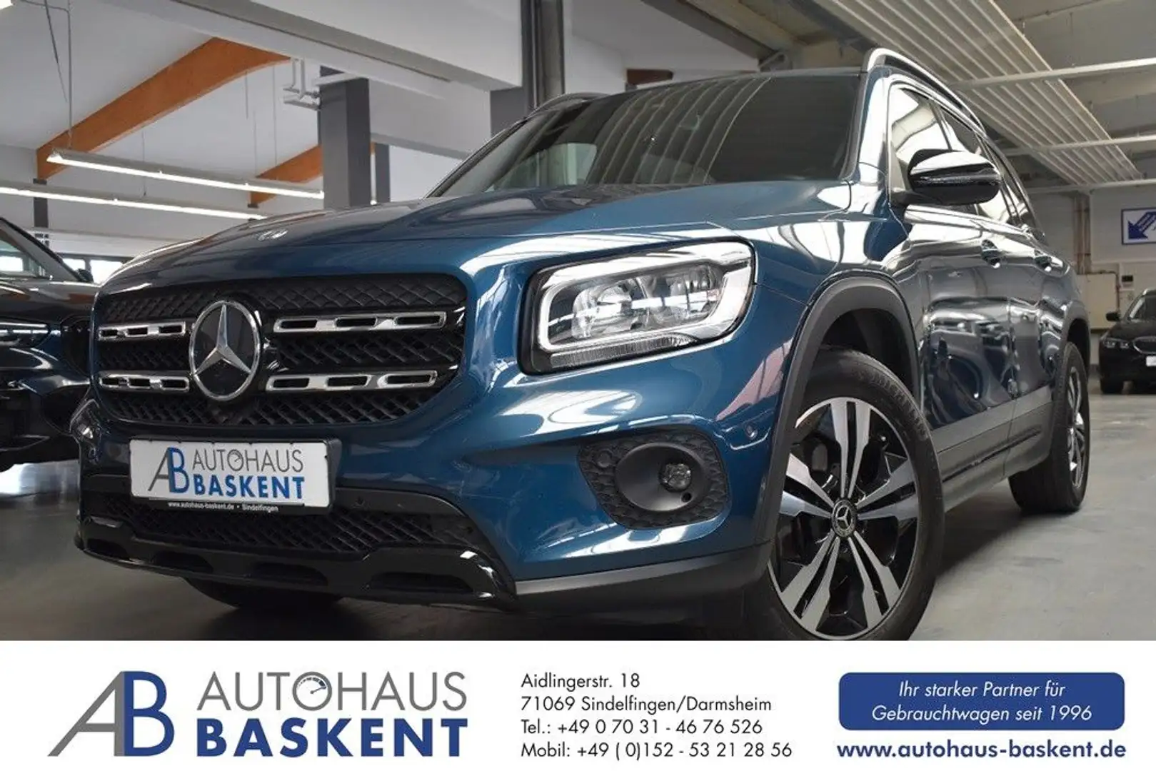 Mercedes-Benz GLB 200 d 7-SITZER*LEDER*NAVI*SHZ*PDC*KAMERA Albastru - 1