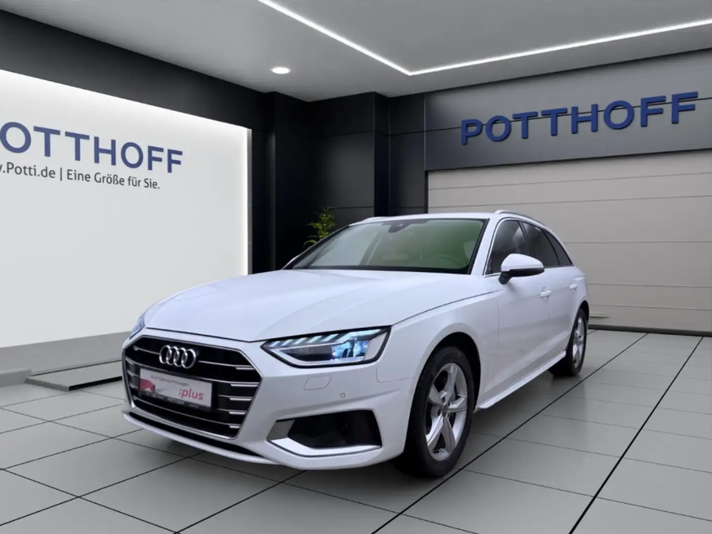 Audi A4 Avant 40 TDI ADVANCED MATRIX NAVI HuD SITZHZG Weiß - 1