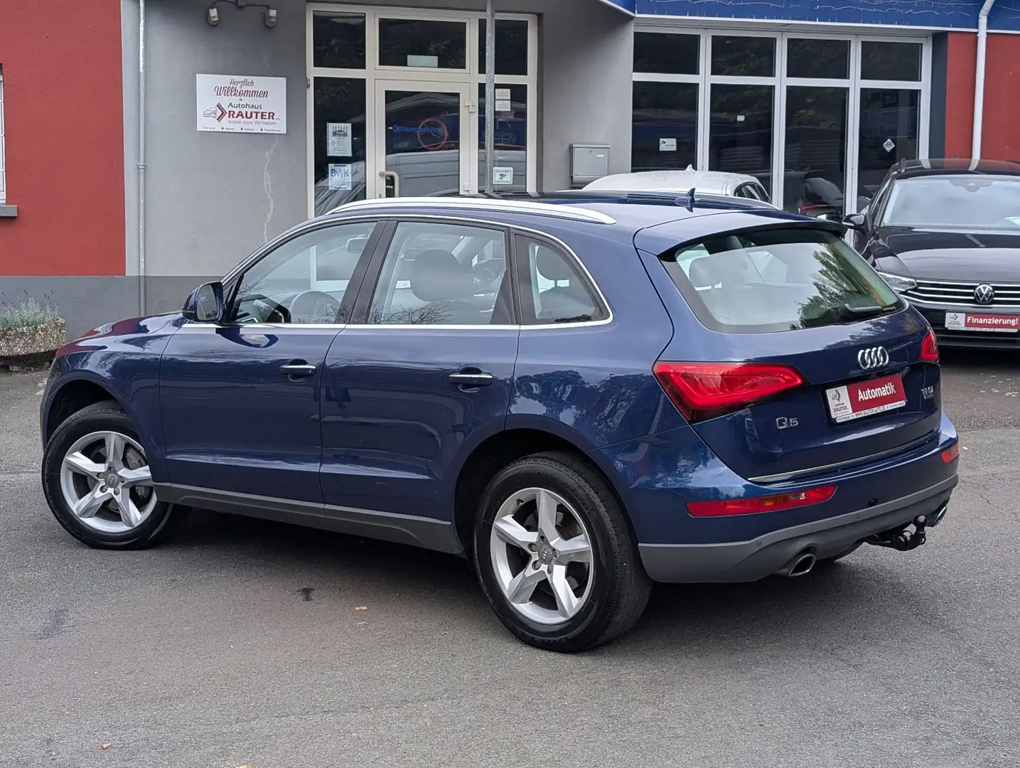 Audi Q5 2.0 TFSI  QUATTRO SPORT NAVI XENON AHK LEDER Blau - 2