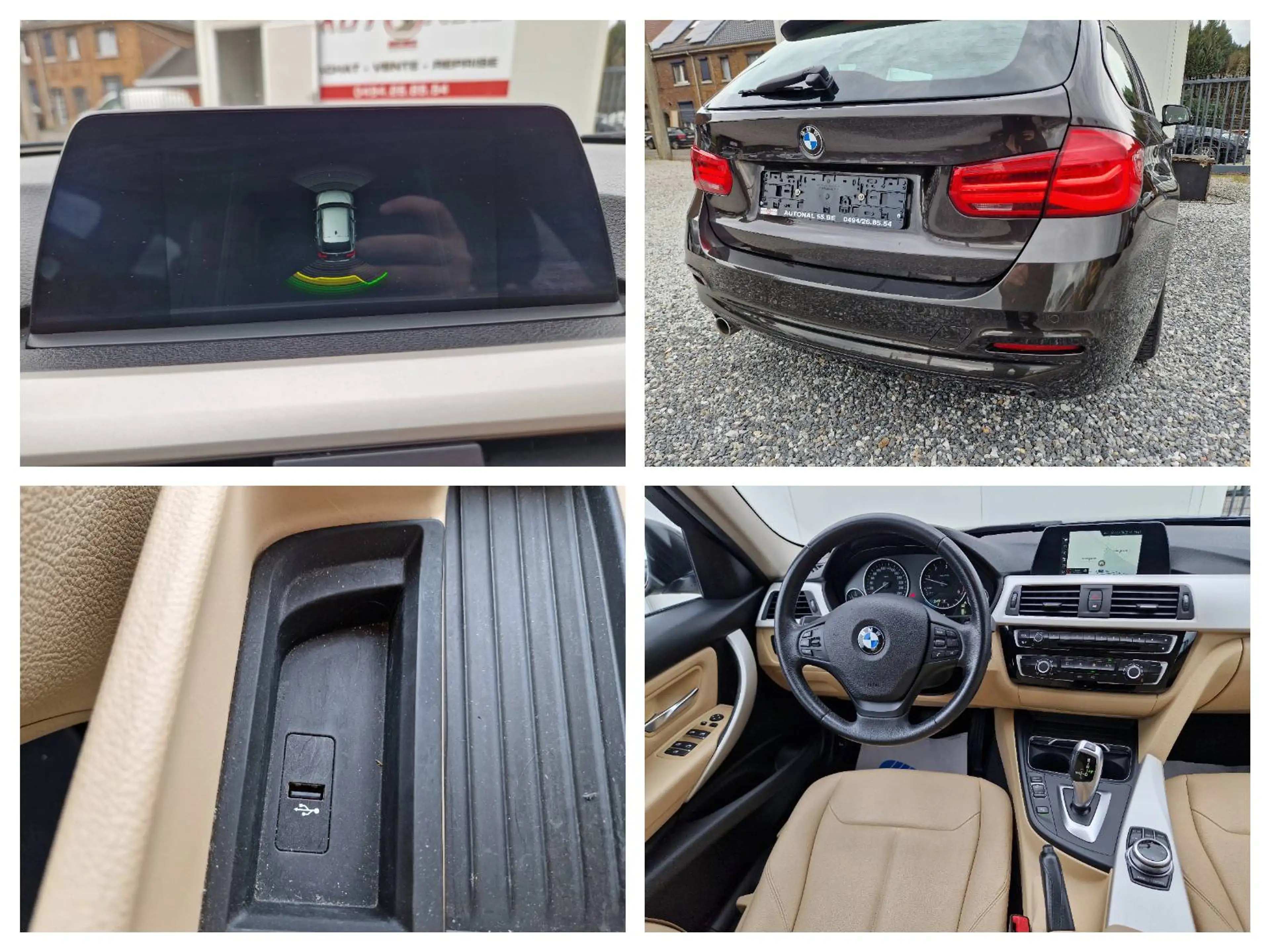 BMW 316 dAS 116CH Touring FACELIFT*CARNET*FULL LED*GPS*CUIR*PDC — photo 9