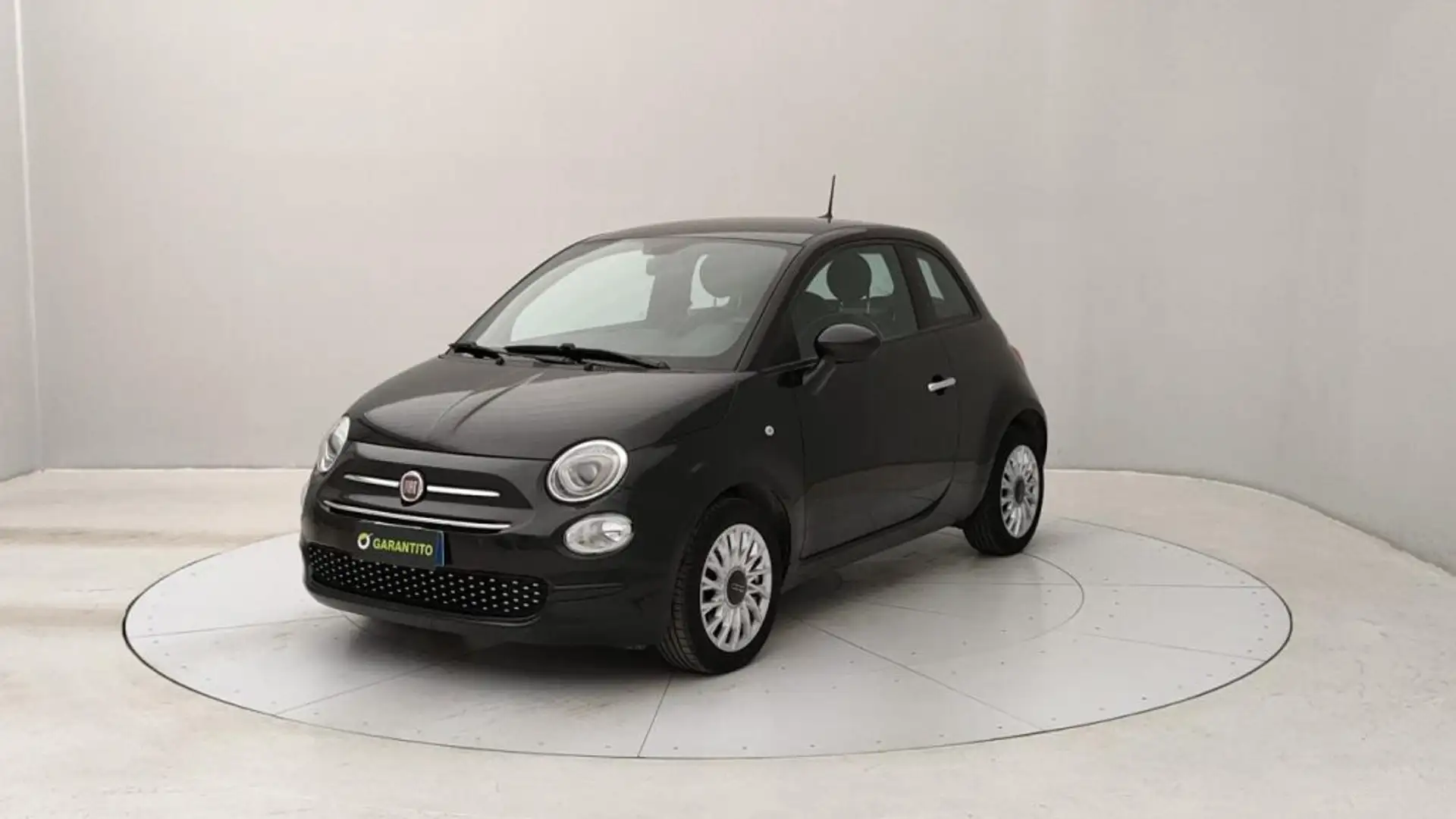 Fiat 500 1.0 hybrid Lounge 70cv Nero - 1