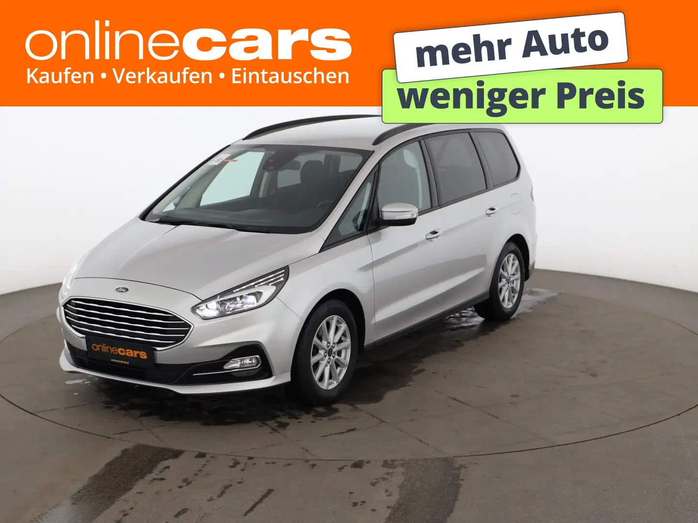 Ford Galaxy 2.0 EcoBlue Trend 7-SITZER LED NAVI R-CAM Silber - 1