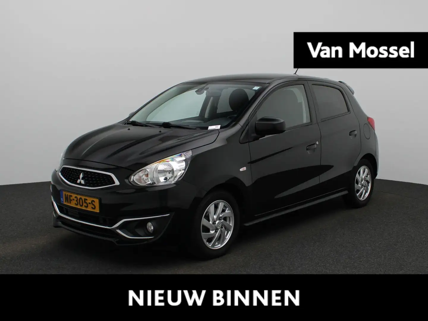 Mitsubishi Space Star 1.0 Intense | AIRCO | LICHT METALEN VELGEN | Zwart - 1