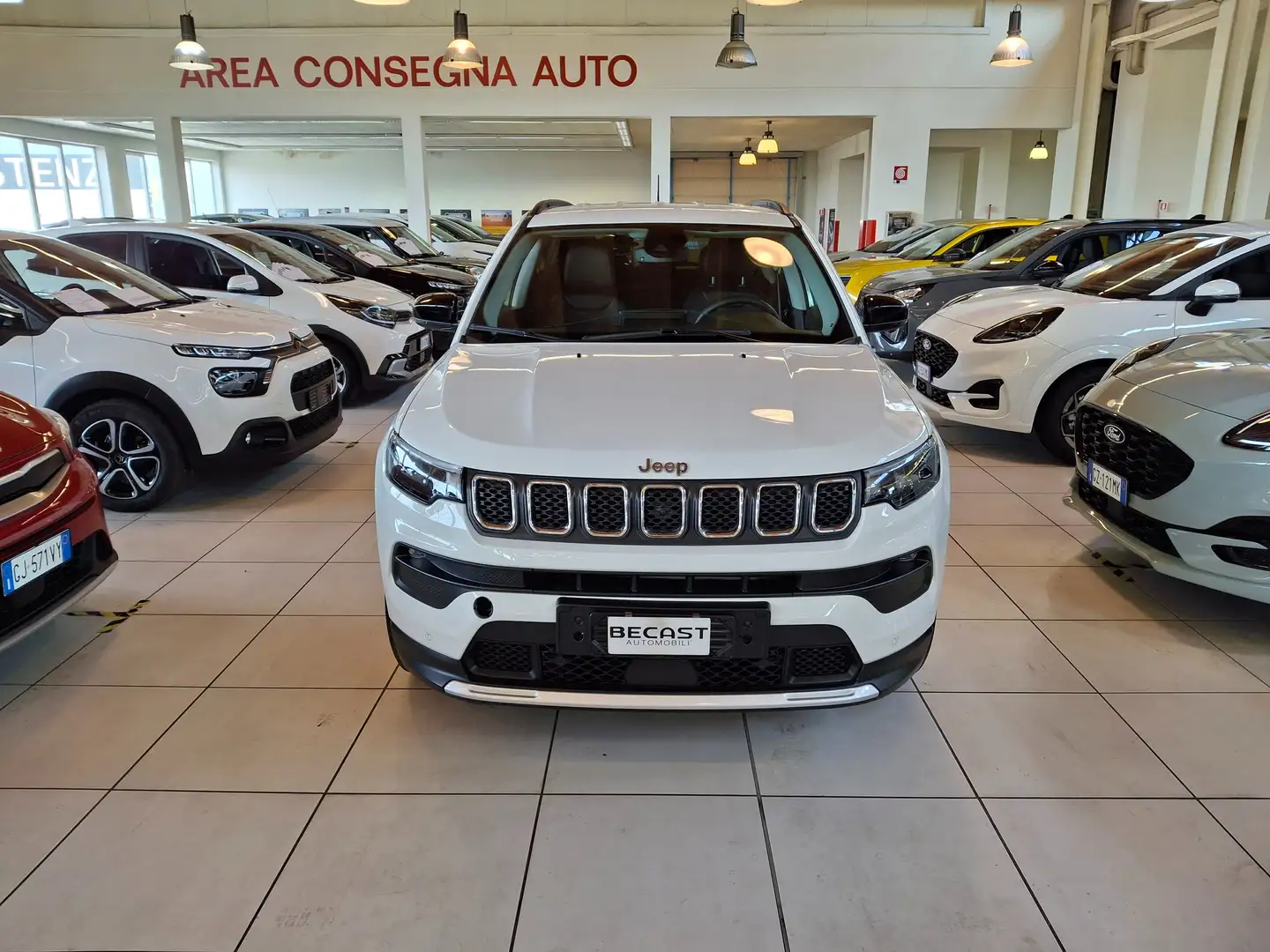 Jeep Compass 1.5 Turbo T4 130 CV MHEV 2WD Limited - PROMO K73 Blanc - 2