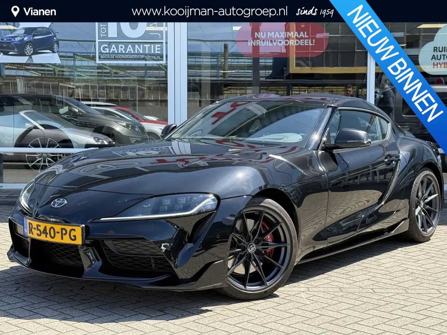 Toyota Supra 3.0 Legend Premium NAP, NL Auto, slechts 3172KM, u Negro - 1