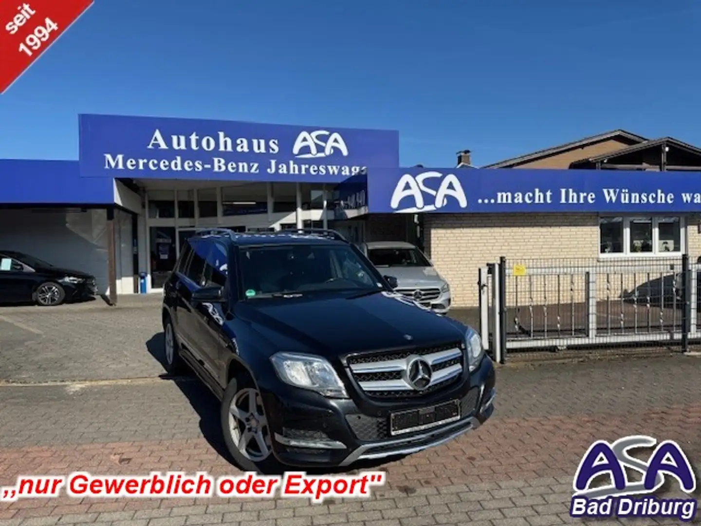 Mercedes-Benz GLK 220 d 4Matic+Leder+8xAlufelgen+ele.Heckklappe+AHK+ Schwarz - 1