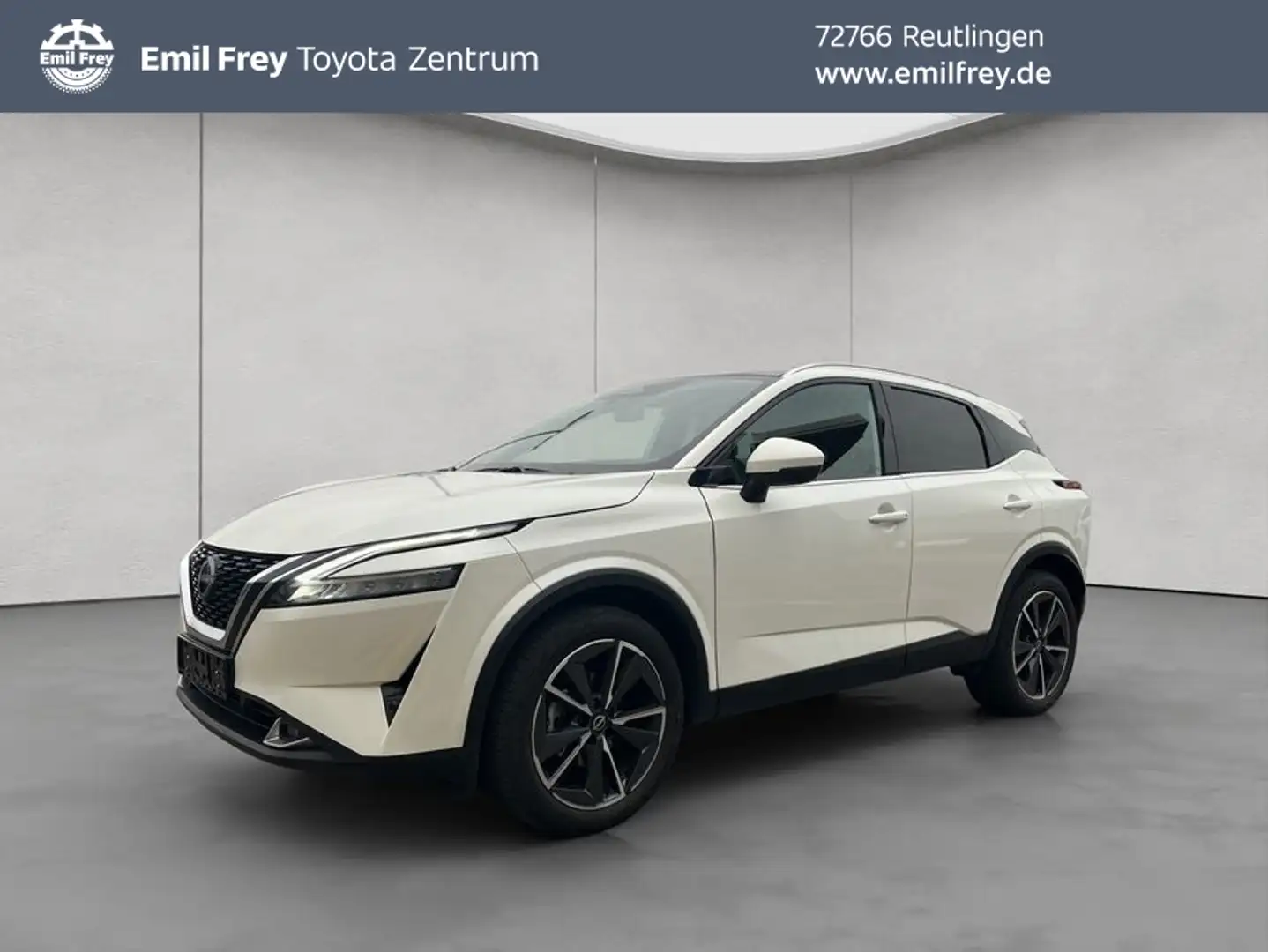 Nissan Qashqai 1.3 DIG-T MHEV Xtronic Tekna+ White - 1