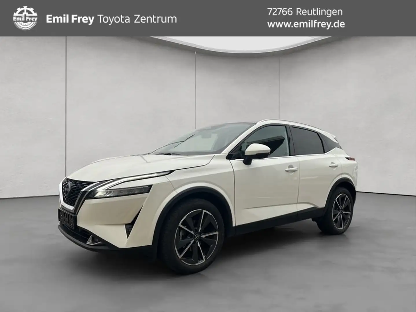 Nissan Qashqai 1.3 DIG-T MHEV Xtronic Tekna+ Weiß - 1