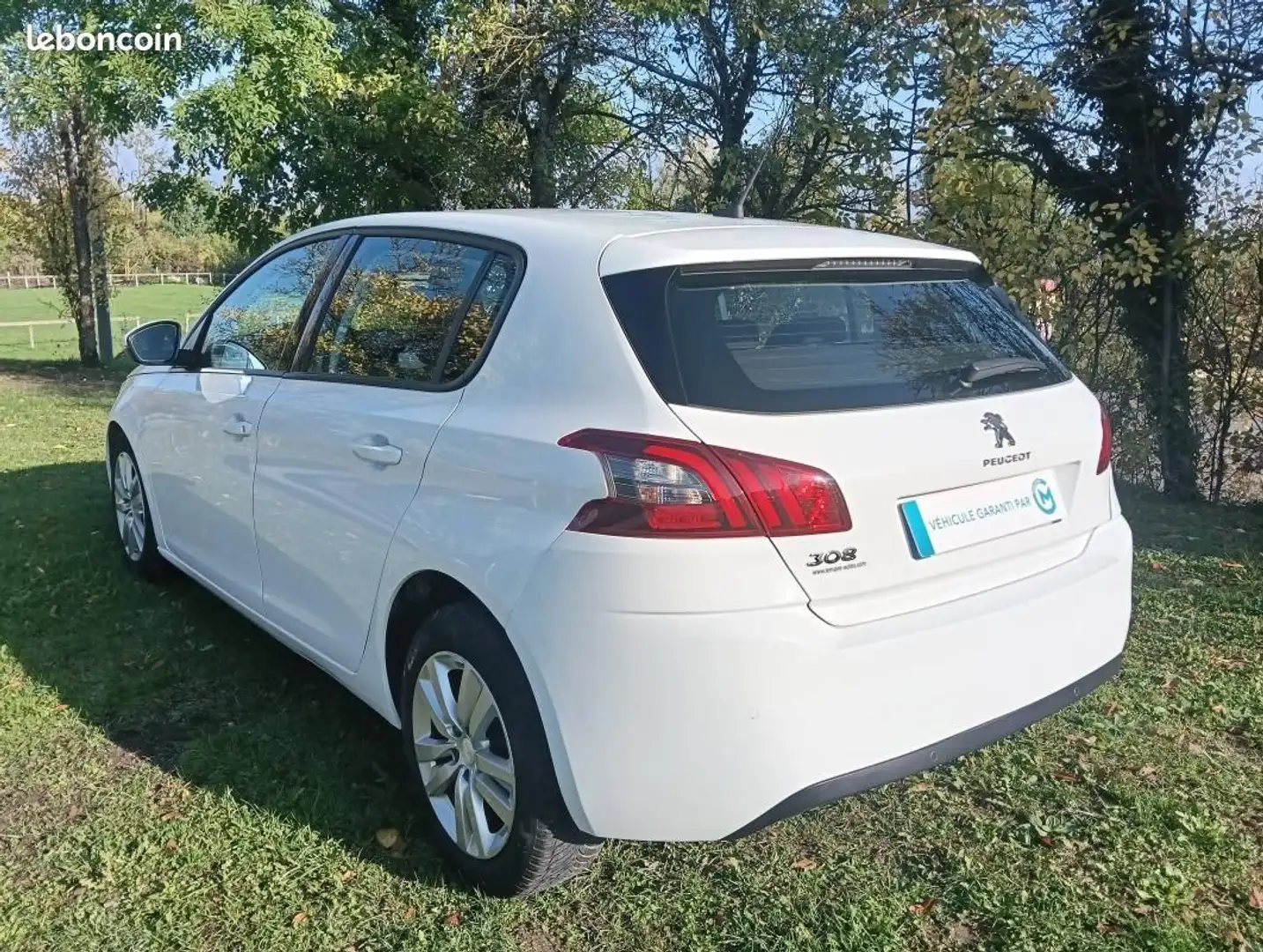 Peugeot 308 HDi 100ch Active Business 88000 kms Garantie 12 mois Blanc - 2