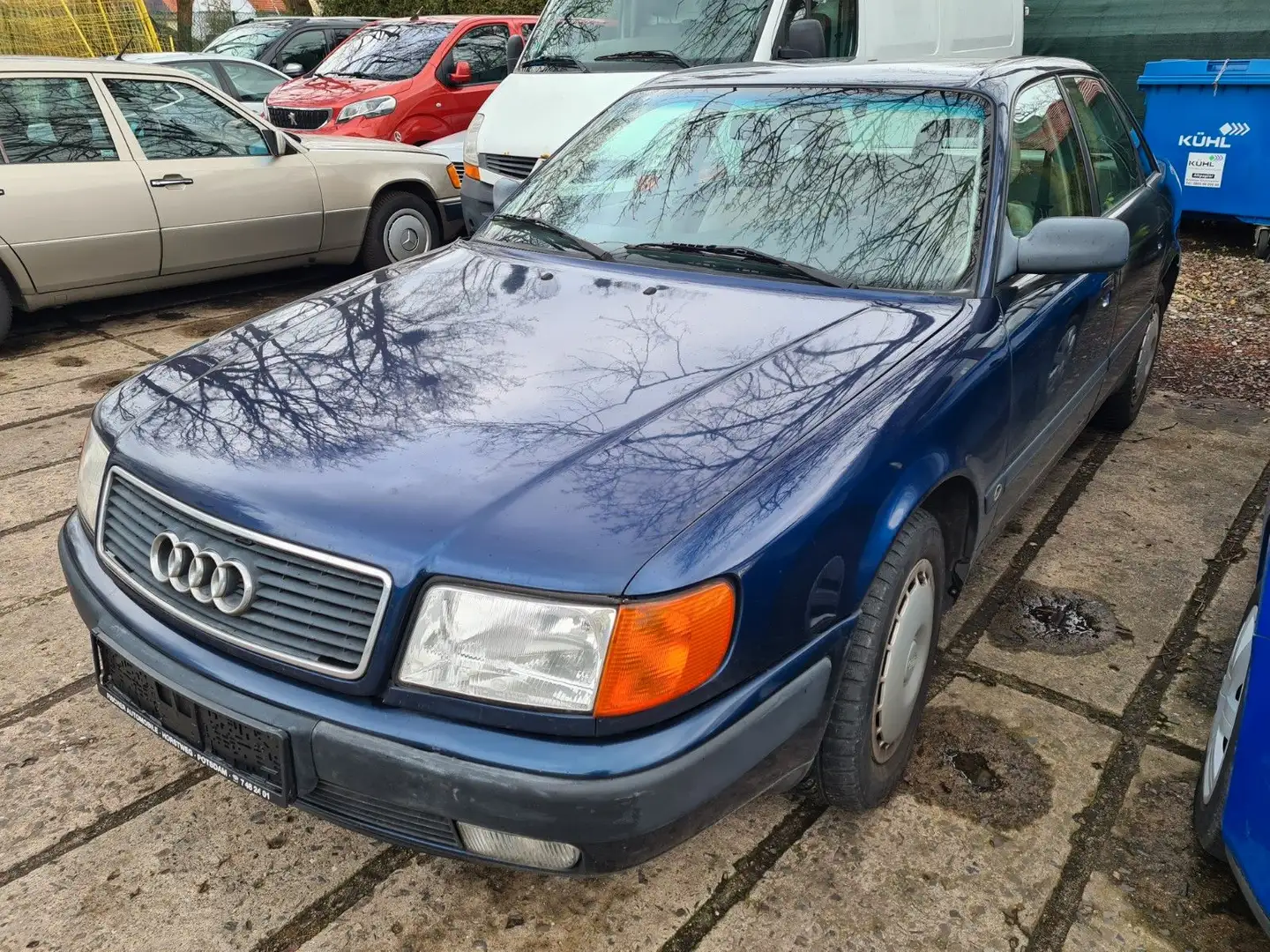 Audi 100 H-Kennzeichen möglich Синій - 2