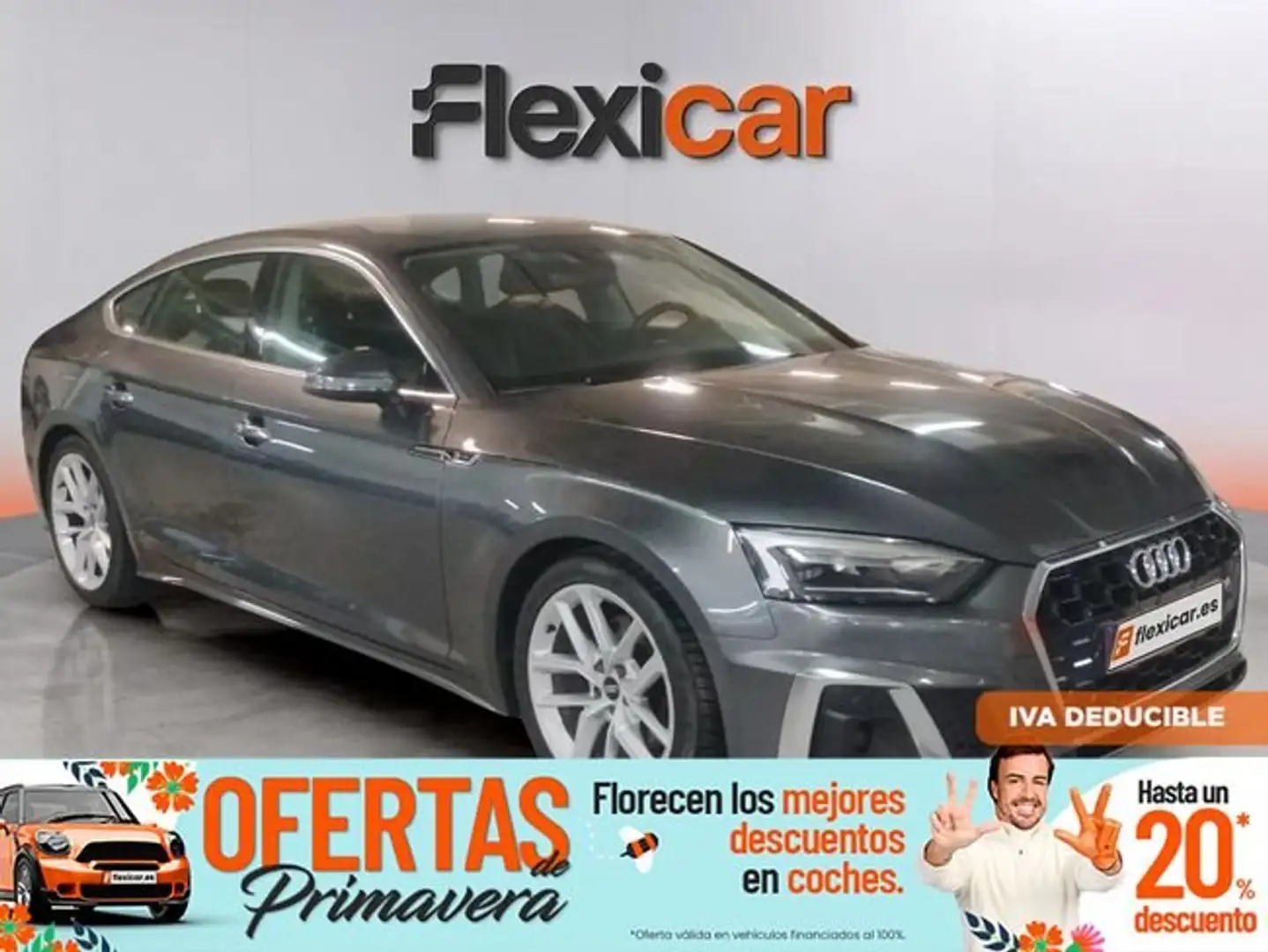 Audi A5 35 TDI 120kW (163CV) S tronic Sportback Grau - 1