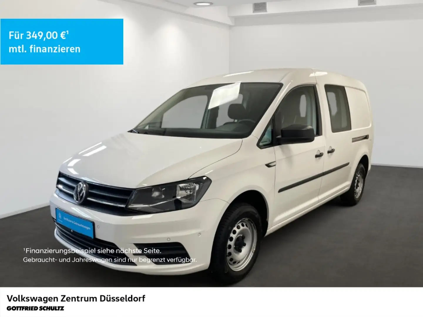 Volkswagen Caddy 1.0 TSI Park Assist Weiß - 1