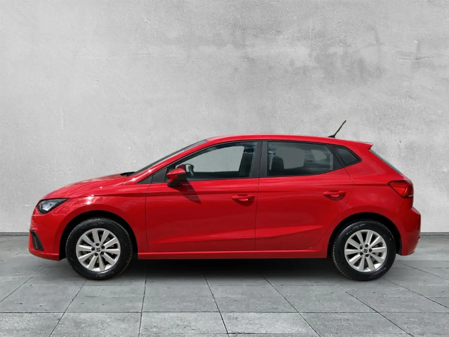 SEAT Ibiza Style 1.0 TSI +LED+TEMPOMAT+SHZ+TOUCH+PDC+ Rood - 2