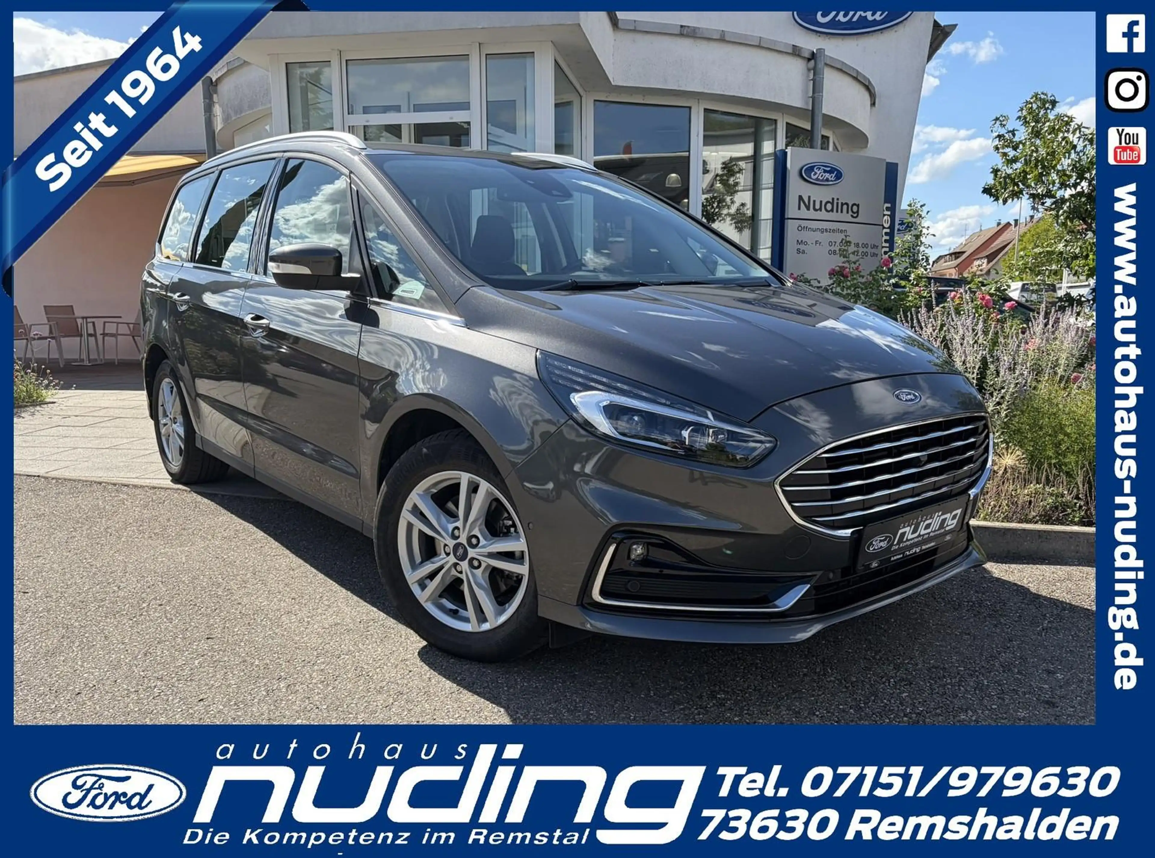Ford Galaxy 2.5 Duratec FHEV CVT Titanium ACC/LED/BLIS