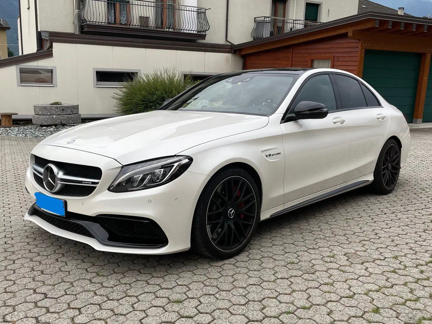 Mercedes-Benz C 63 AMG C AMG 63 S auto Bianco - 2