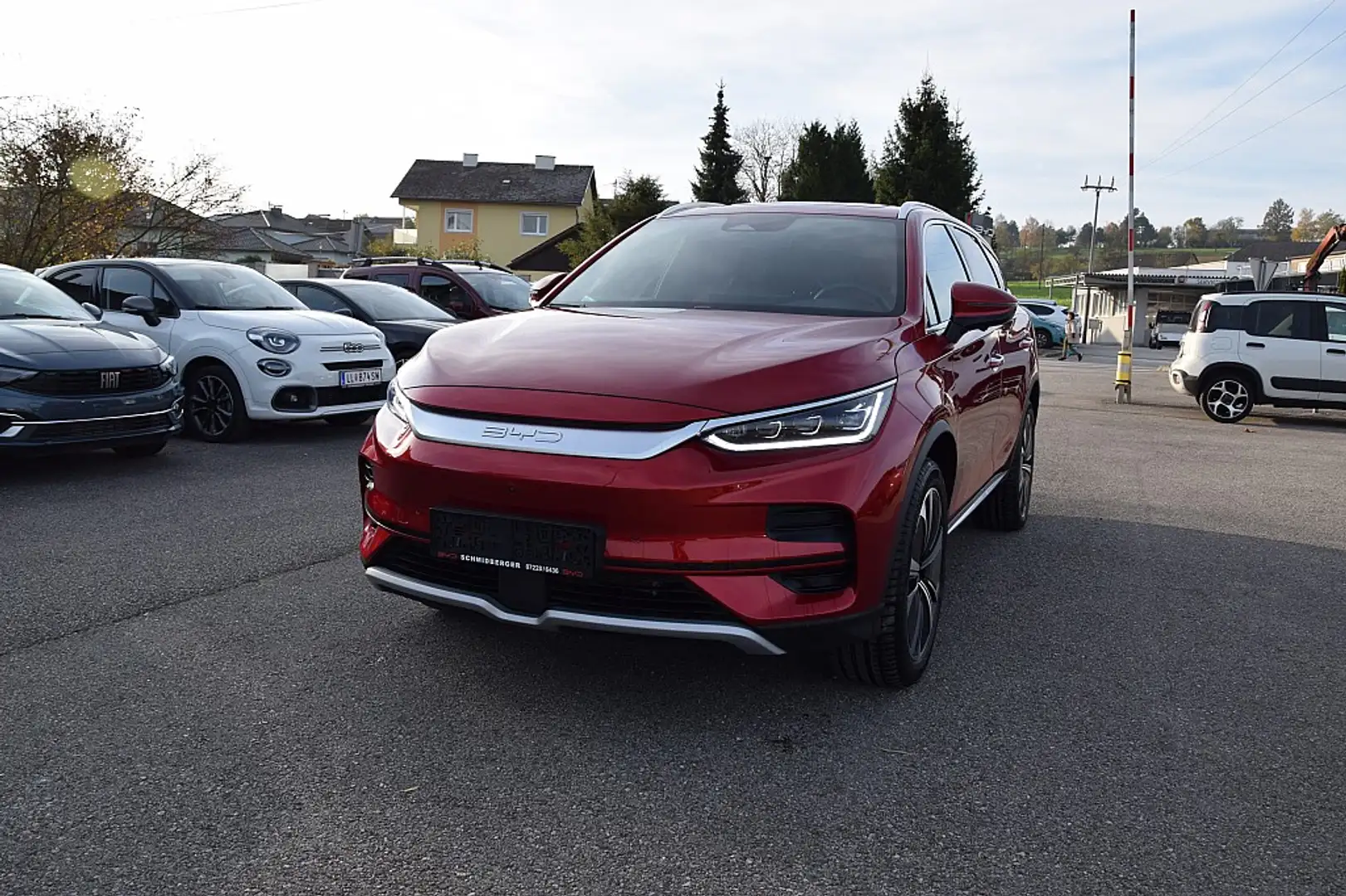 BYD Tang 108,8 kWh Österreich-Paket Flagship Piros - 1