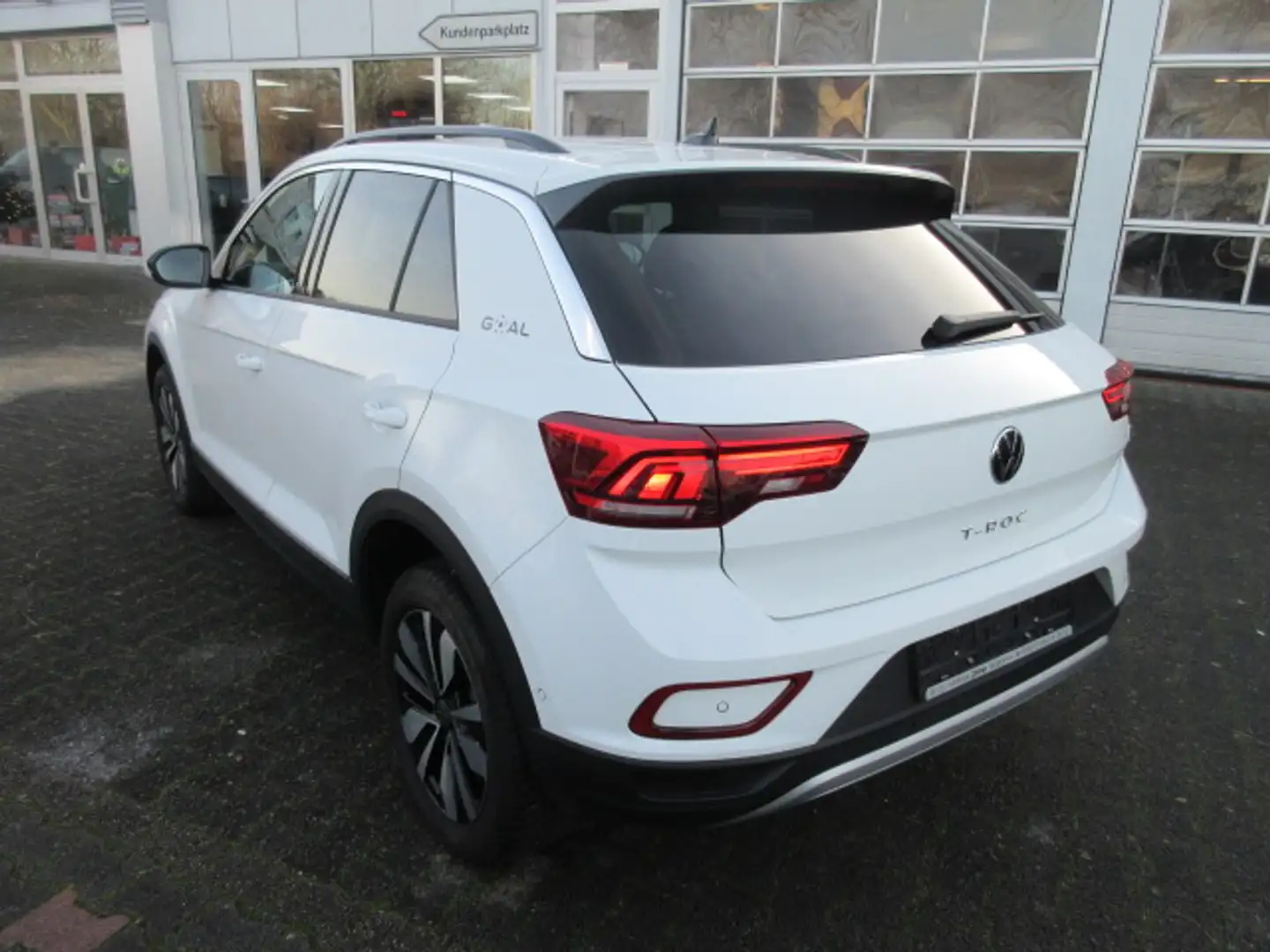 Volkswagen T-Roc Goal 1.0 TSI NAVI ACC ALU APS SITZHEIZUNG LED CLIMATRONIC Weiß - 2