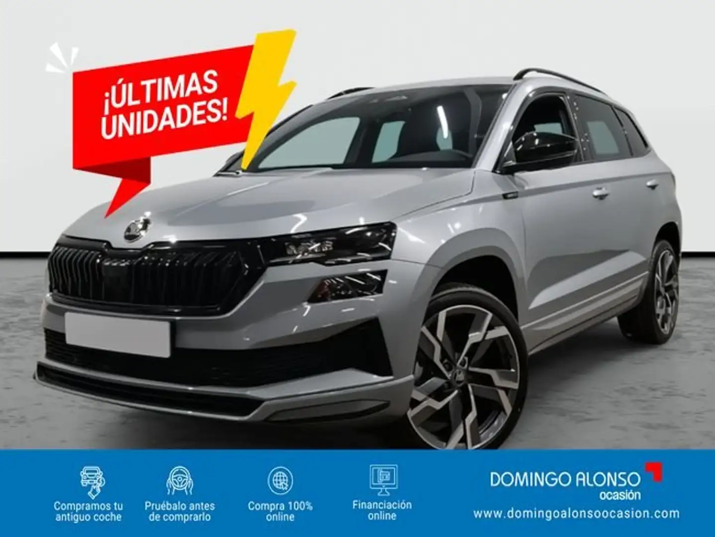 Skoda Karoq Sportline Advanced 1.5 TSI 110 kW (150 CV) DSG 7 v Plateado - 1