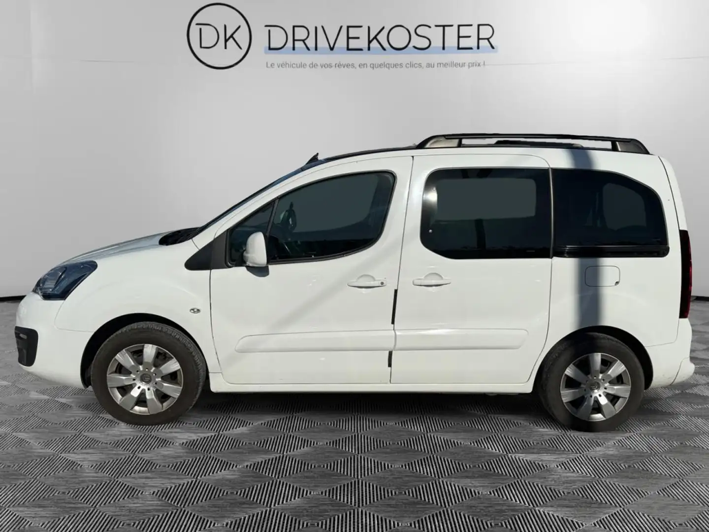 Citroen Berlingo Berlingo II 1.6 BlueHDi S\u0026S - 100 cv - Shine Blanc - 2