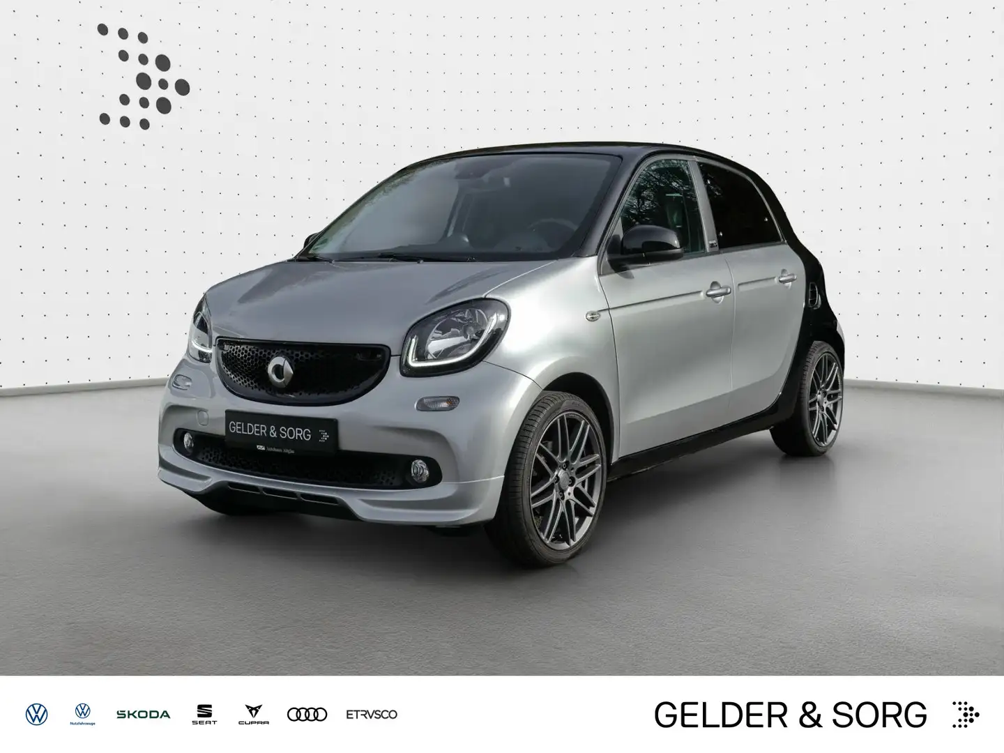 smart forFour Smart ForFour *BrabusStyle*RFK*Navi*SHZ*Leder* Silber - 1