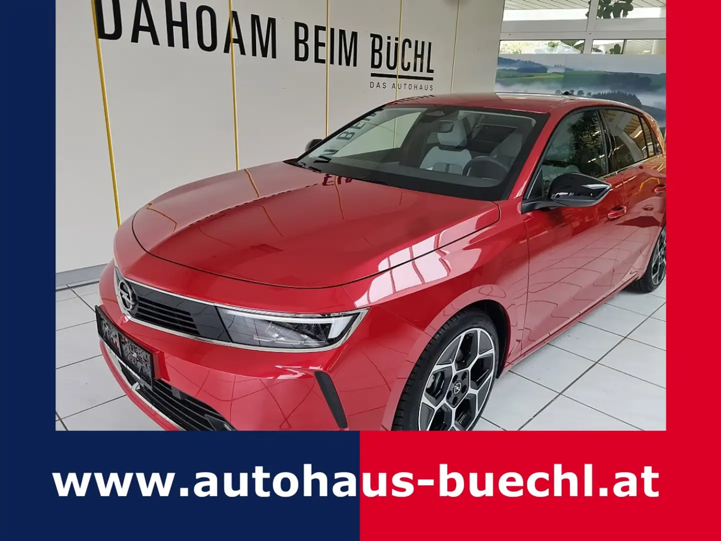 Opel Astra 1,5 CDTI Elegance Aut. Rot - 1
