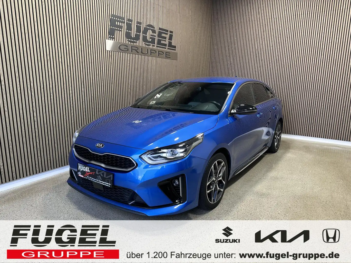 Kia ProCeed / pro_cee'd 1.5 T-GDI DCT GT-Line LED|Navi|JBL|ACC Blau - 1