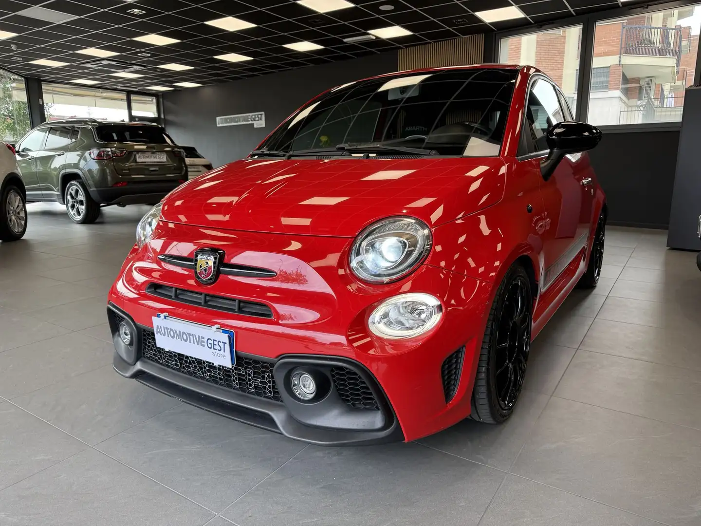 Abarth 595 1.4 Turbo T-Jet 145 CV *SCARICO MONZA* Rosso - 1