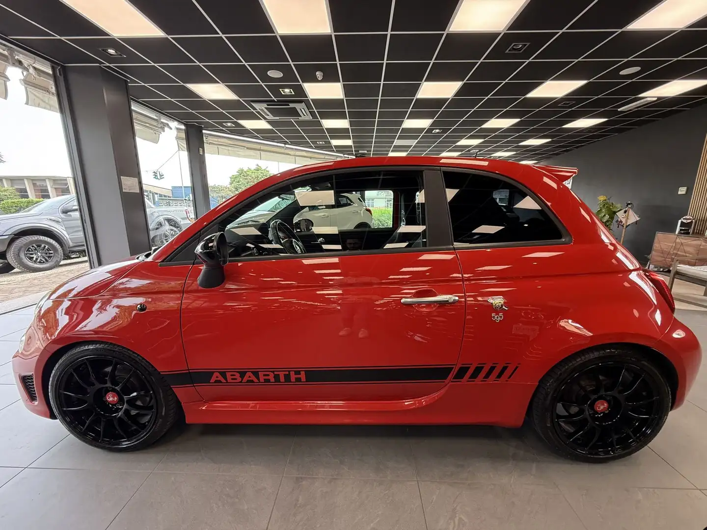 Abarth 595 1.4 Turbo T-Jet 145 CV *SCARICO MONZA* Rosso - 2