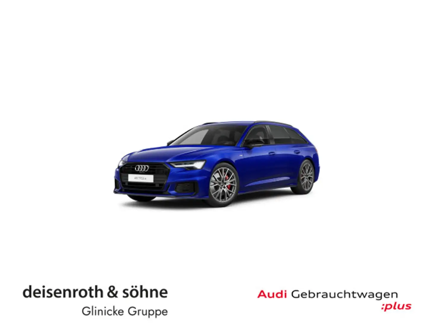 Audi A6 S line 55 TFSI e qu HDMatrix/HuD/B&O/20 Blau - 1