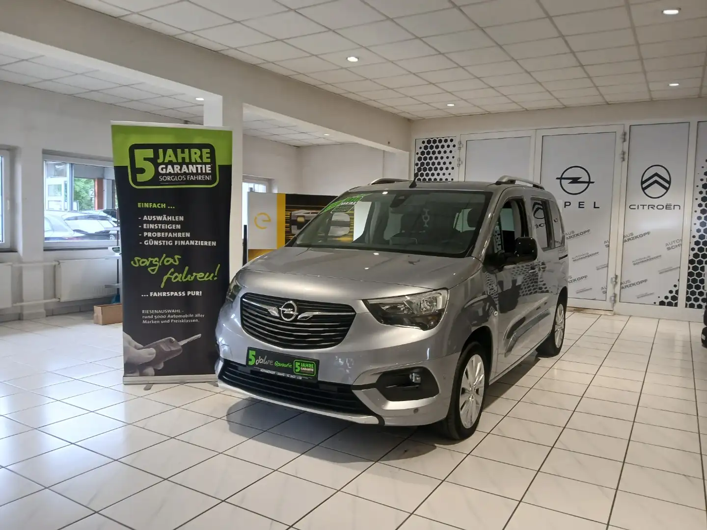 Opel Combo-e Life Fin. ab 2,99% Navi,SHZ,2xKlima Gris - 2