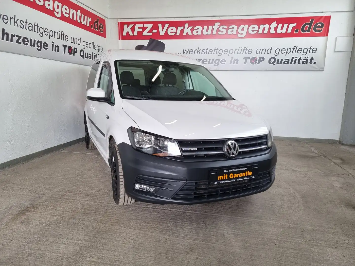 Volkswagen Caddy PKW 2 Schiebetüren BMT, inkl. Garantie Wit - 1