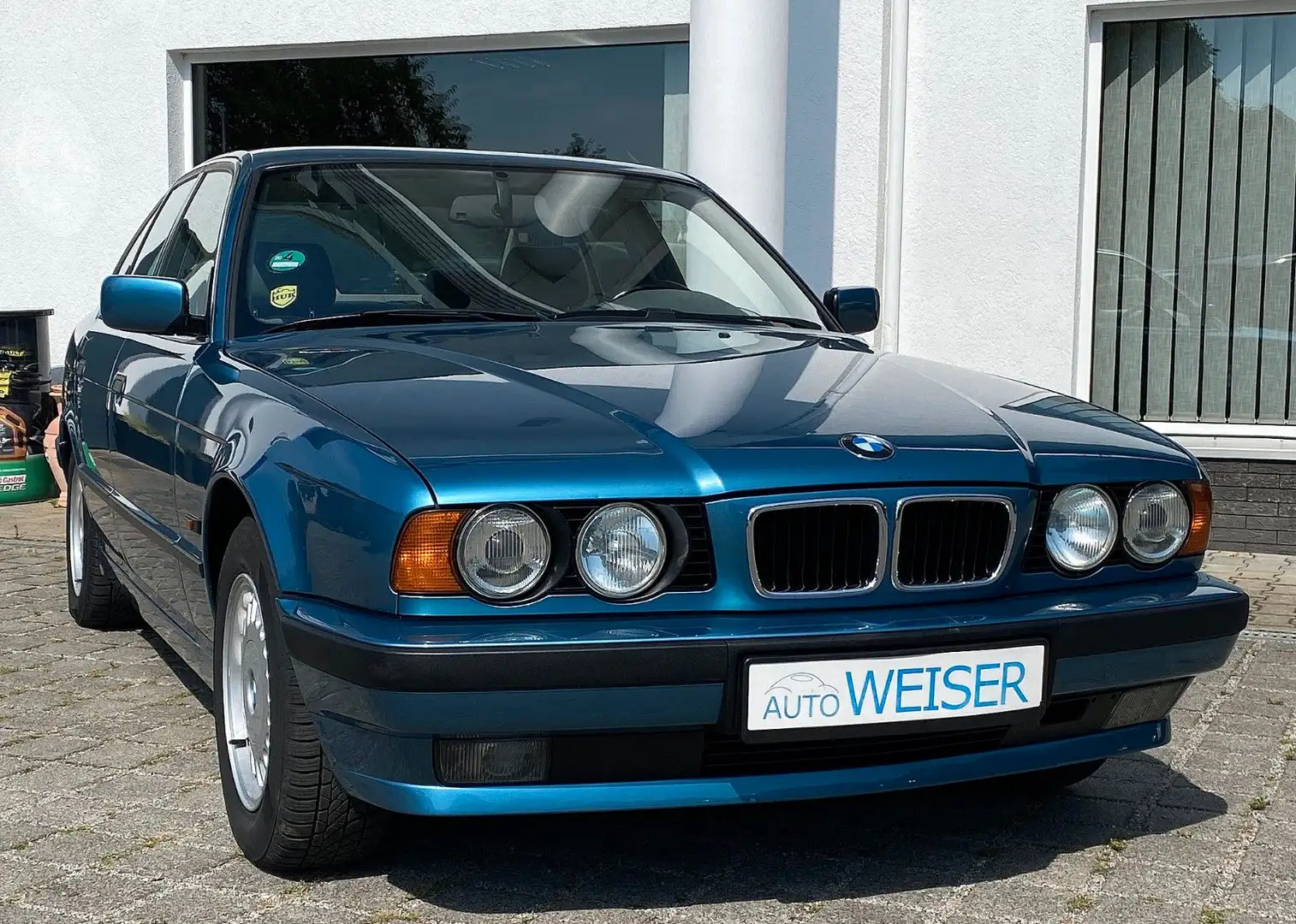 BMW 530 i E34 V8 Automatik Klima 2.Hand Rostfrei Azul - 1