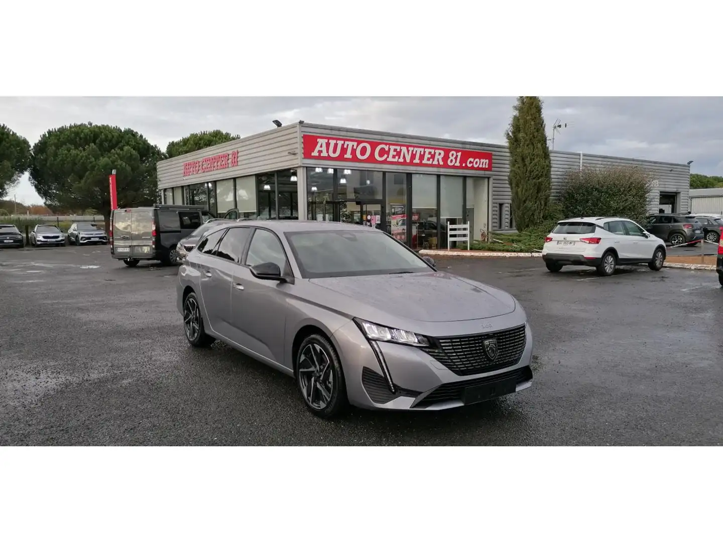 Peugeot 308 1.2 PureTech 130 EAT8 Allure Pack +ACC Gris - 1