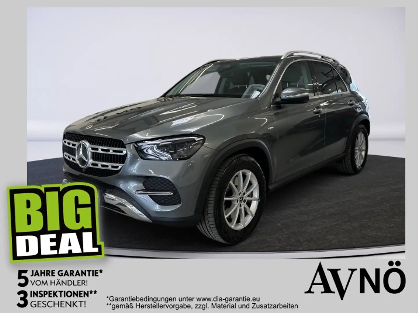 Mercedes-Benz GLE 350 de 4M DISTRONIC PANO SD AHK BURMESTER Grau - 1