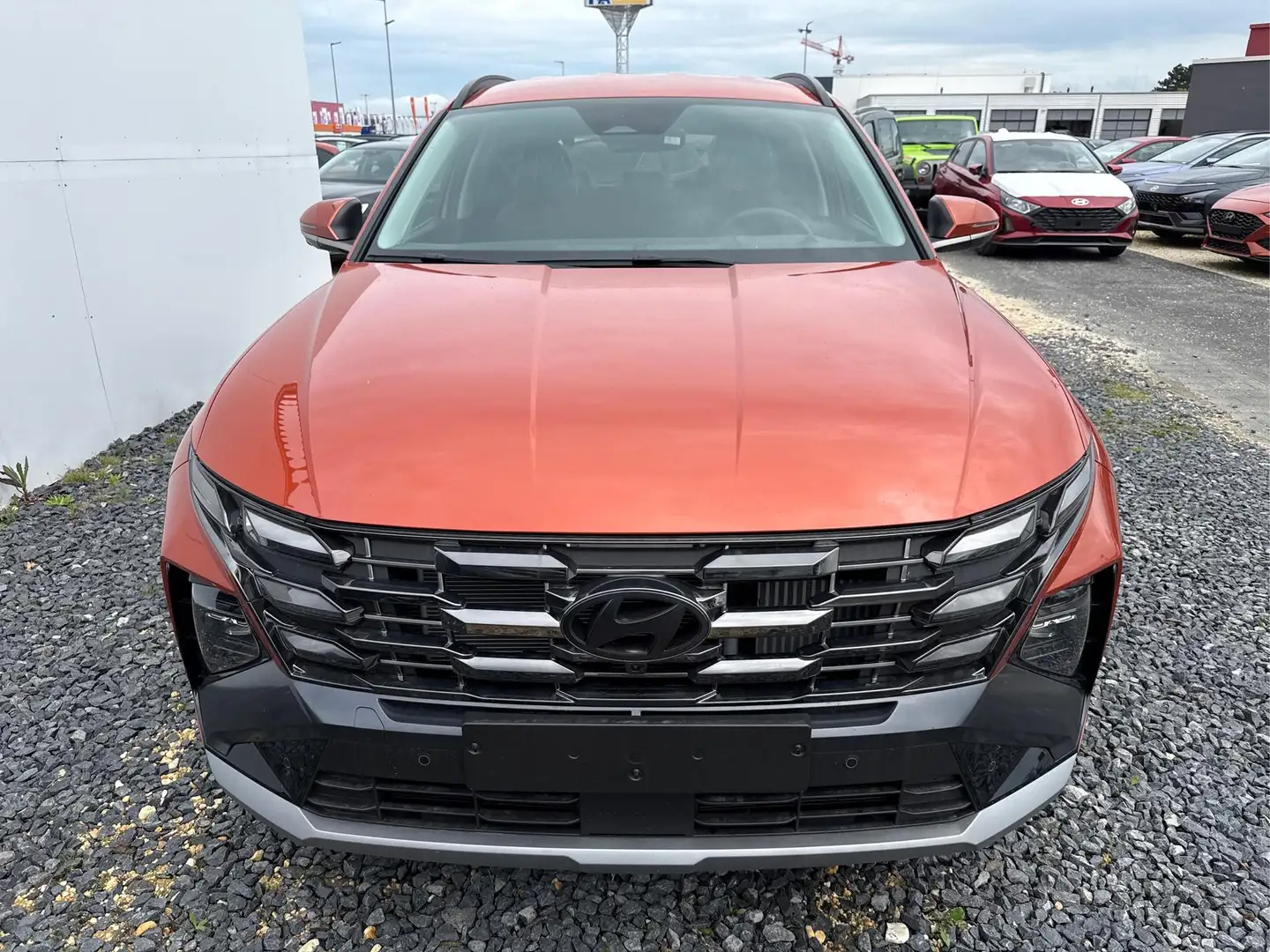 Hyundai TUCSON Impression DCT MHEV E-Shift 360 KRELL HUD MATRI... Orange - 2
