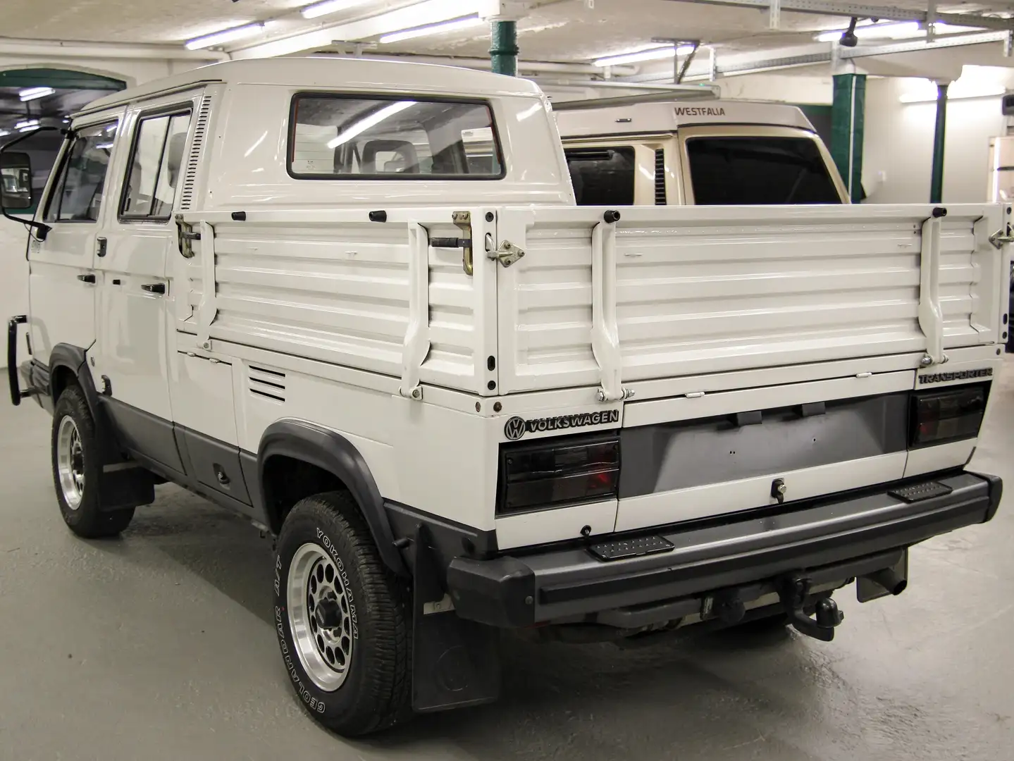 Volkswagen T3 Syncro Doka Tristar 2. Hand TOP Sperre 1.6 TD 15" Weiß - 2