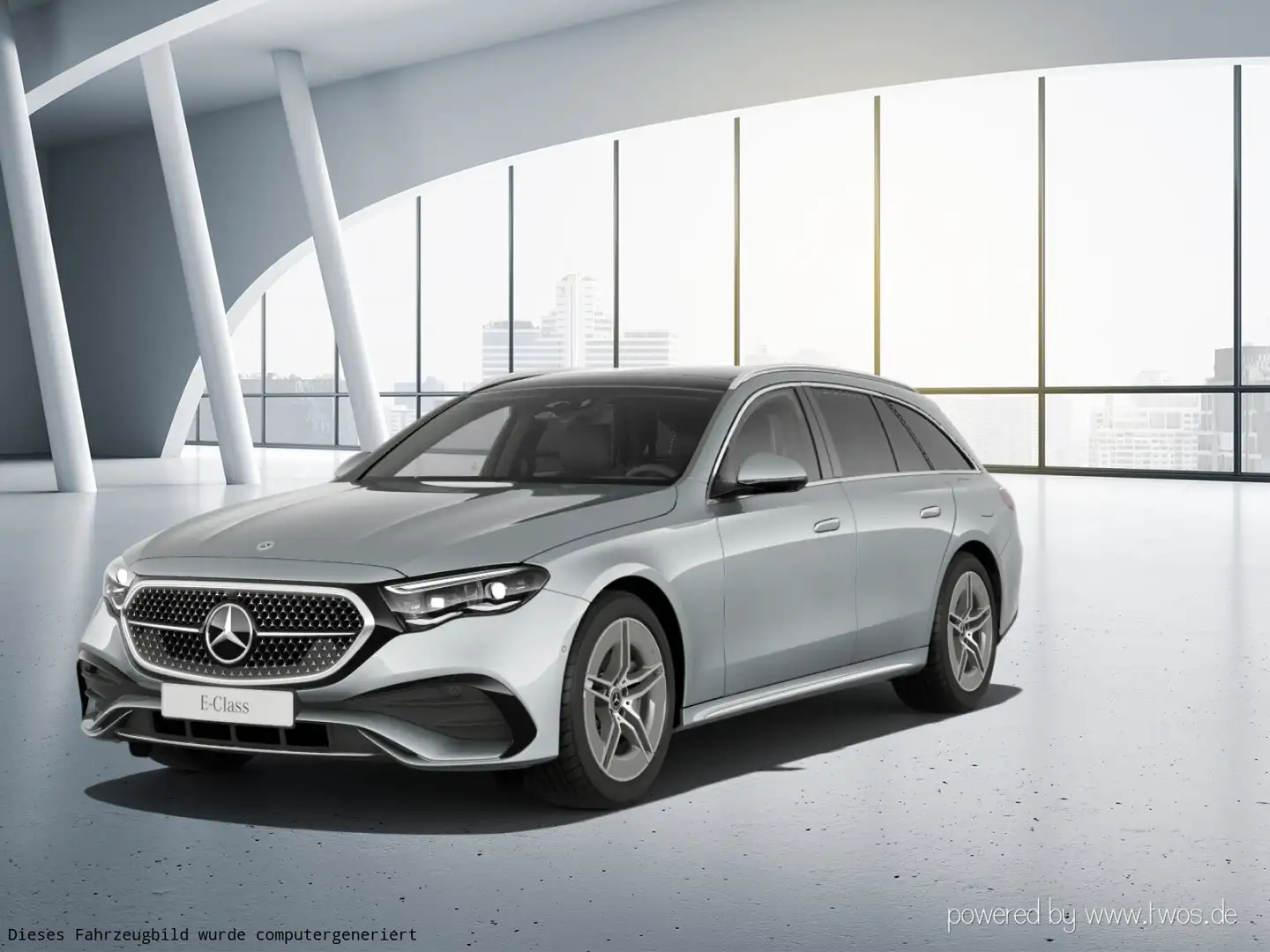 Mercedes-Benz E 300 E 300 de 4MATIC T-Modell mit EQ Hybrid Technologie Silber - 2