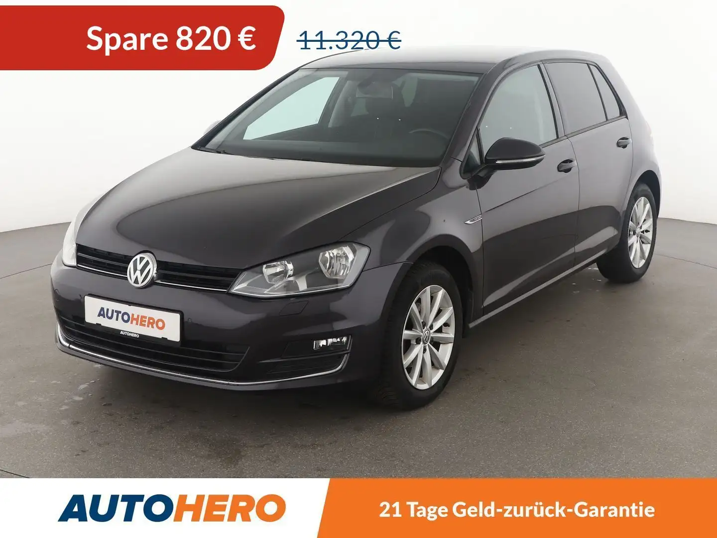 Volkswagen Golf 1.2 TSI Lounge BMT *TEMPO*CAM*SHZ* Gris - 1